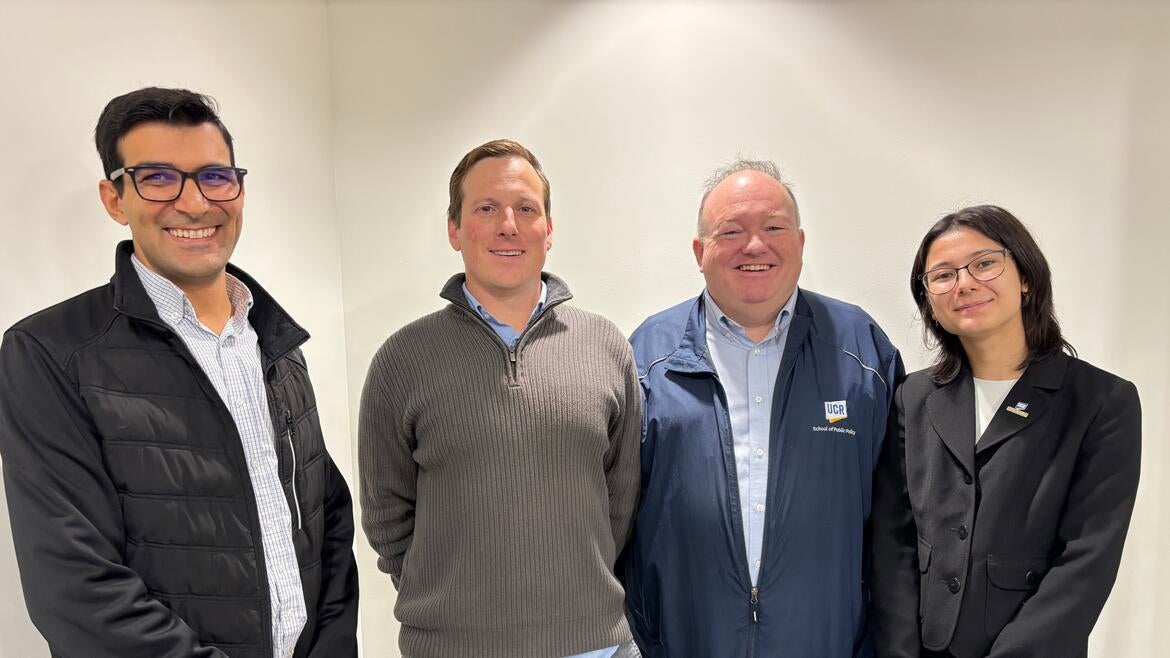 Group photo with Andrew Ayres