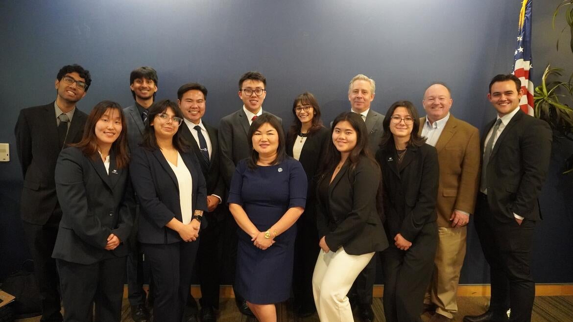 Group photo from Career Fair