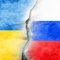 Russia-Ukraine podcast cover image