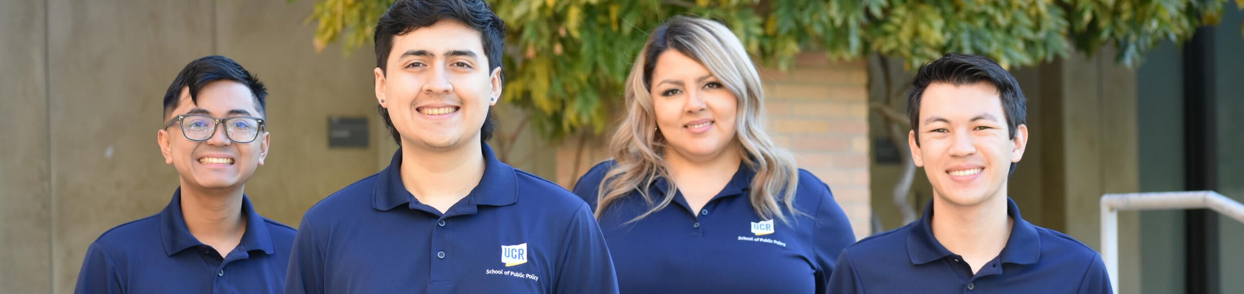 SPP Advising Team: Sean Nguyen, Anthony Roman, Deisy Vaca, and Gavin Cho