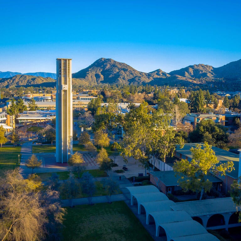 Aerial shot of UCR