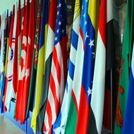 World Flags stock photo