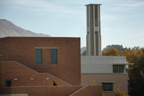 Interdisciplinary building and UCR belltower