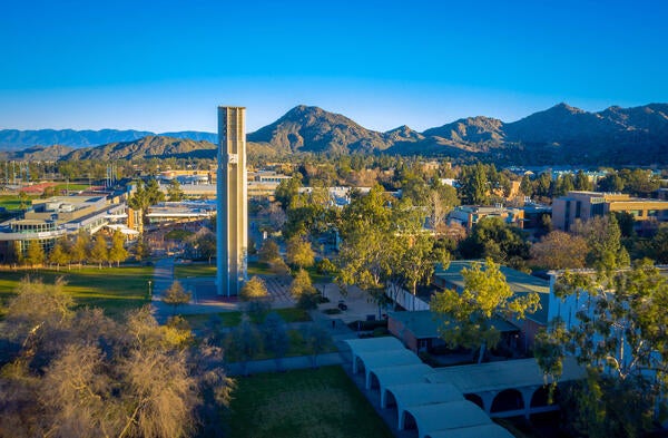 Aerial shot of UCR