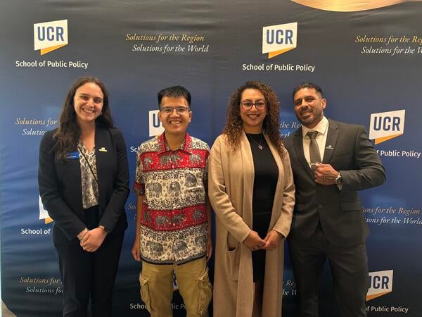 Picture of Rachel Strausman, Pete Pridanonda, Sofia Alvarenga, and Ryan Uribe