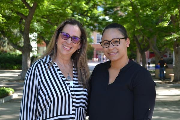 Maria Omary and Larysha Green