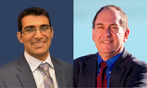 Headshots of Professors Ariel Dinar and Mehdi Nemati